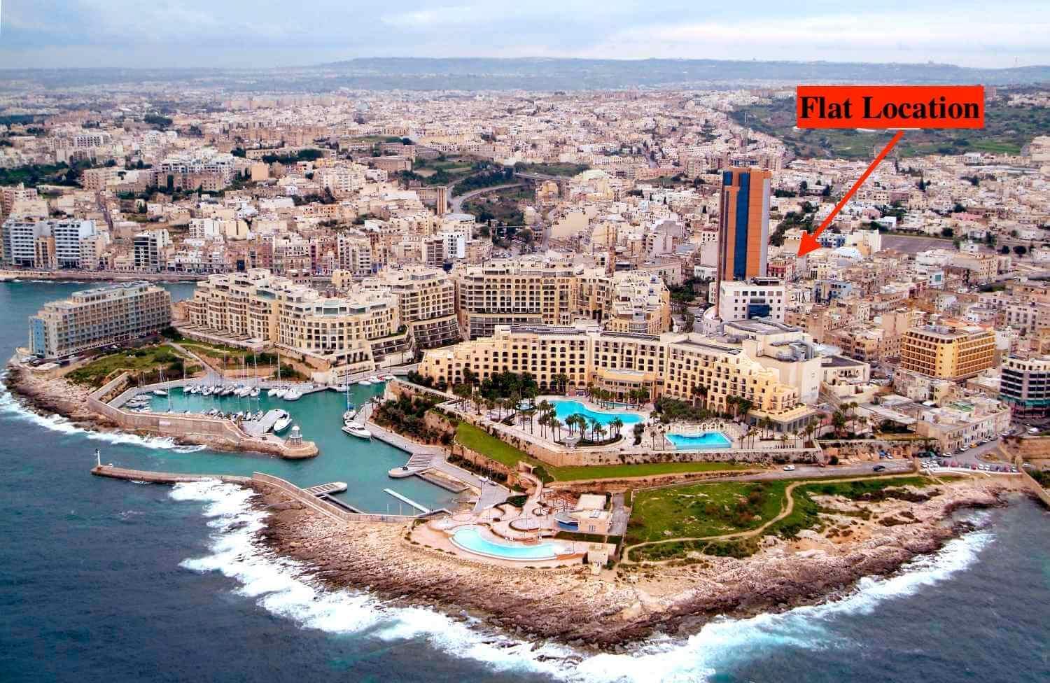 Paceville Sea View Penthouse With Jacuzzi! St. Julian's Exterior foto